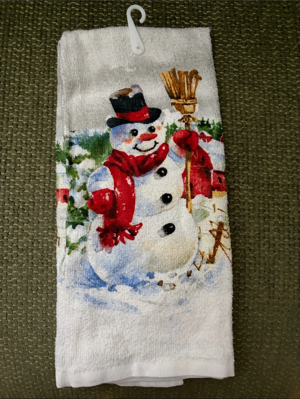 Snowman Kitchen Towel